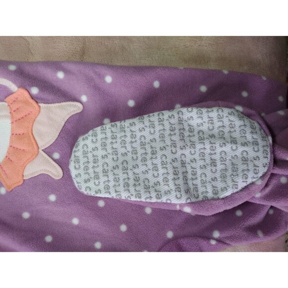 CARTER'S, sleeping game, violet color with white balls, for girls, size 3T/3A - Picture 4 of 11